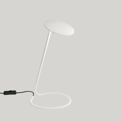 LAMP. DA TAVOLO IN METALLO COLORE BIANCO